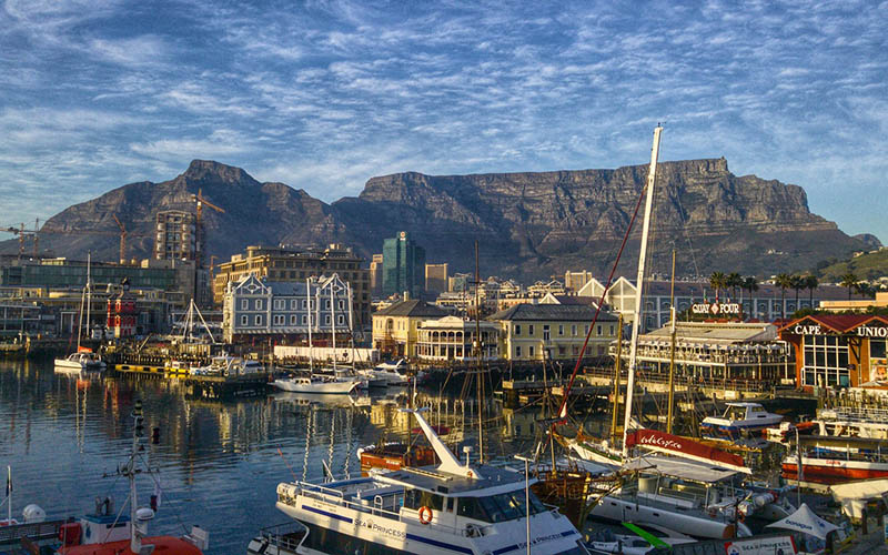 Cape Town City and Table Mountain